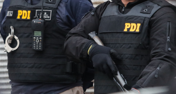 Personal de la PDI por operativo relacionado con Weichán Auka Mapu