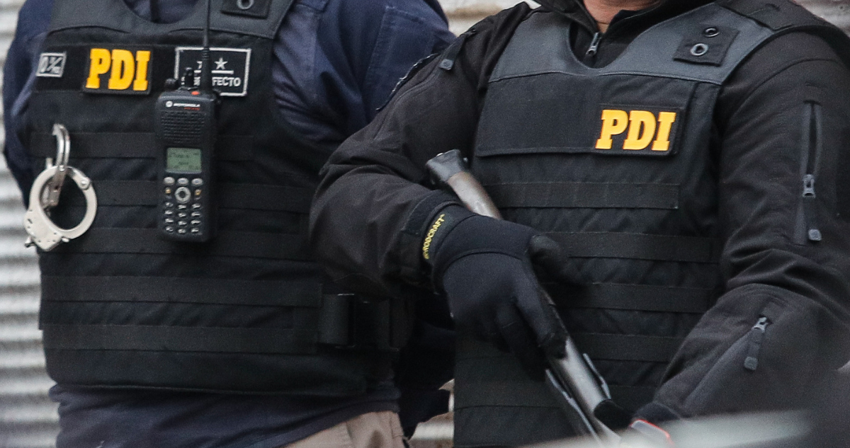 Personal de la PDI por operativo relacionado con Weichán Auka Mapu
