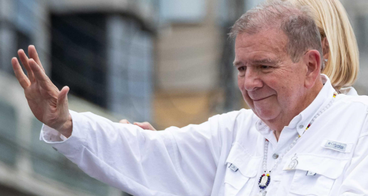 Edmundo González por proclamación del Parlamento Europeo que agradeció oposición