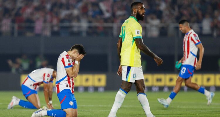 Paraguay superó a Brasil por las Eliminatorias al Mundial 2026
