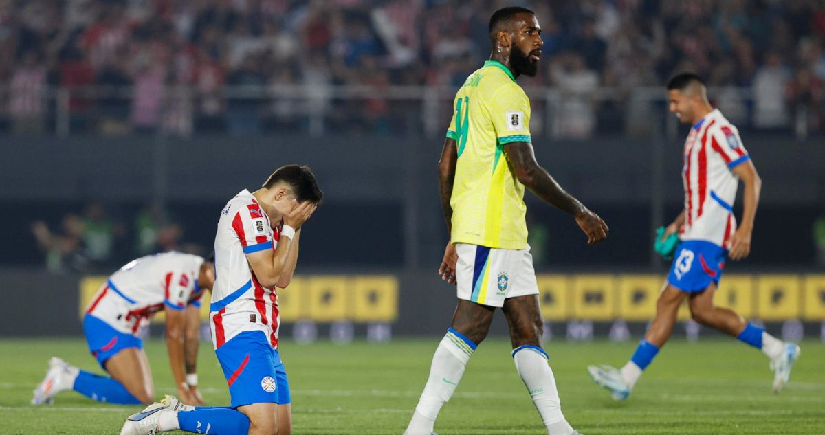 Paraguay superó a Brasil por las Eliminatorias al Mundial 2026