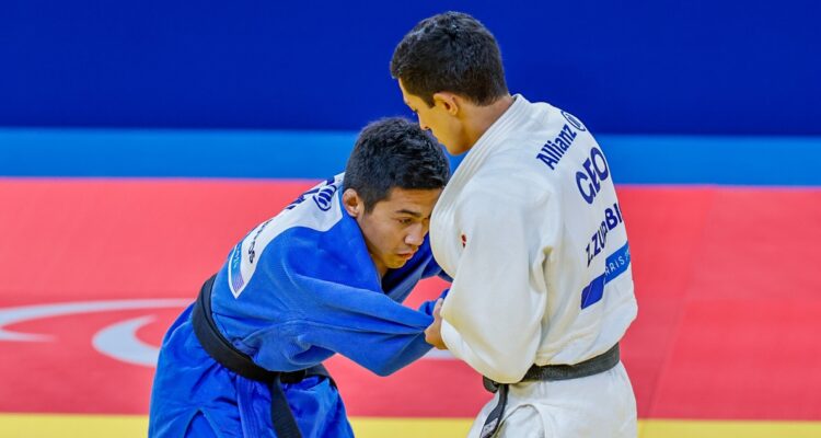 Johann Herrera perdió en el Para Judo de París 2024.