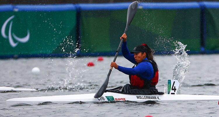 Katherine Wollermann avanzó a la final del Para Canotaje en París 2024.