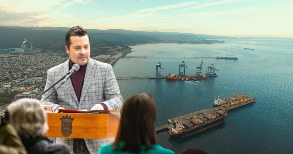 “Como las parroquias pobres”: CDE se querella contra alcalde de Coronel por trama de coimas del puerto