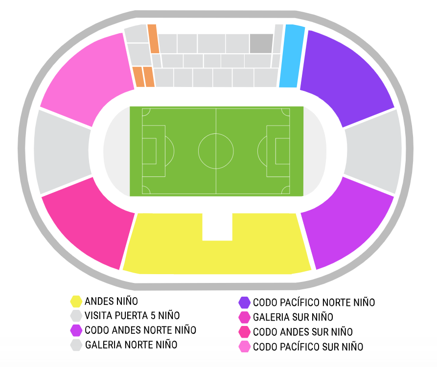 Aún quedan entradas para Chile - Bolivia: las ubicaciones que siguen disponibles en el E. Nacional