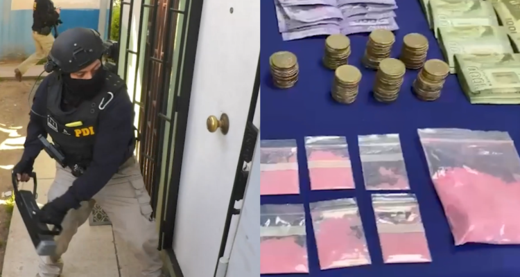 PDI detiene a “La Reina del Tussi” y desarticula organización criminal tras allanamientos en Melipilla