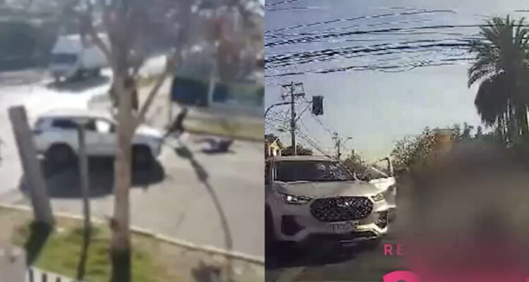 Brutal pelea afuera de liceo en Puente Alto termina con escolares atropellados