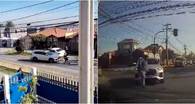 Pelea en liceo de Puente Alto: escolar atropelló a su propia madre y ella apuñaló a otro apoderado