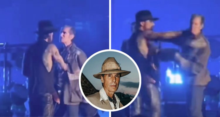 Capturas de pelea entre Perry Farrell y Dave Navarro de Jane’s Addiction