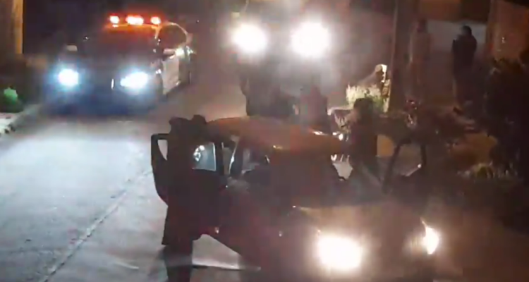 Cuatro detenidos deja persecución contra delincuentes que asaltaban peatones en la RM