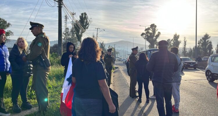 Protesta de damnificados