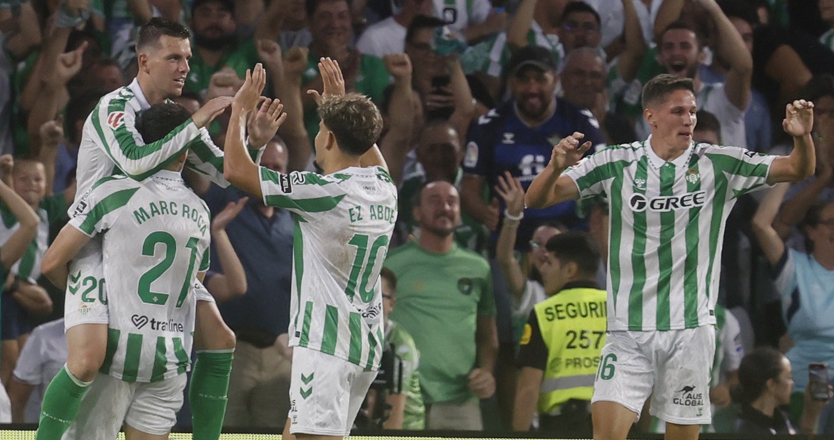Real Betis venció al Getafe por La Liga.