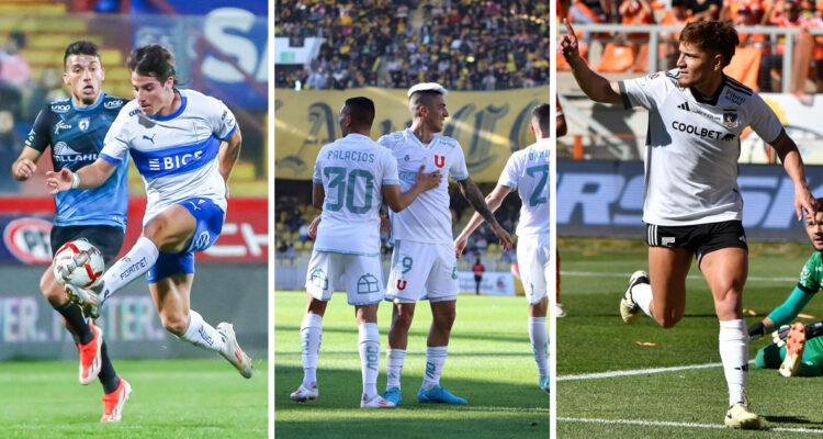La U, Colo Colo y la UC siguen al mando del Campeonato Nacional 2024.