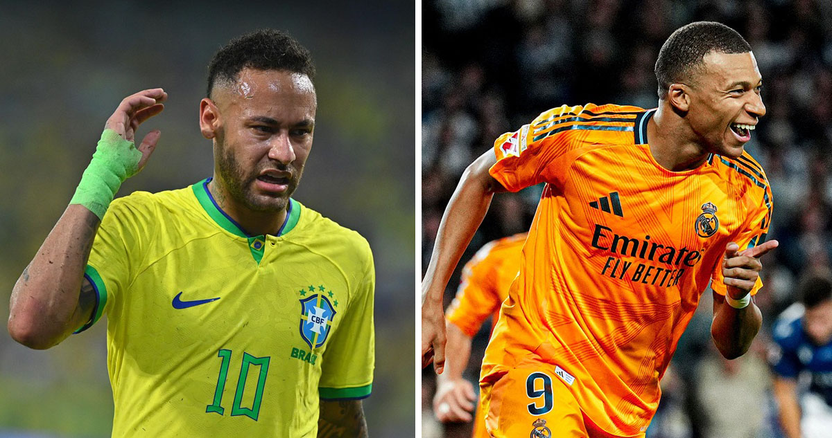 Neymar hizo “infernal” advertencia por Mbappé a brasileños del Real Madrid.