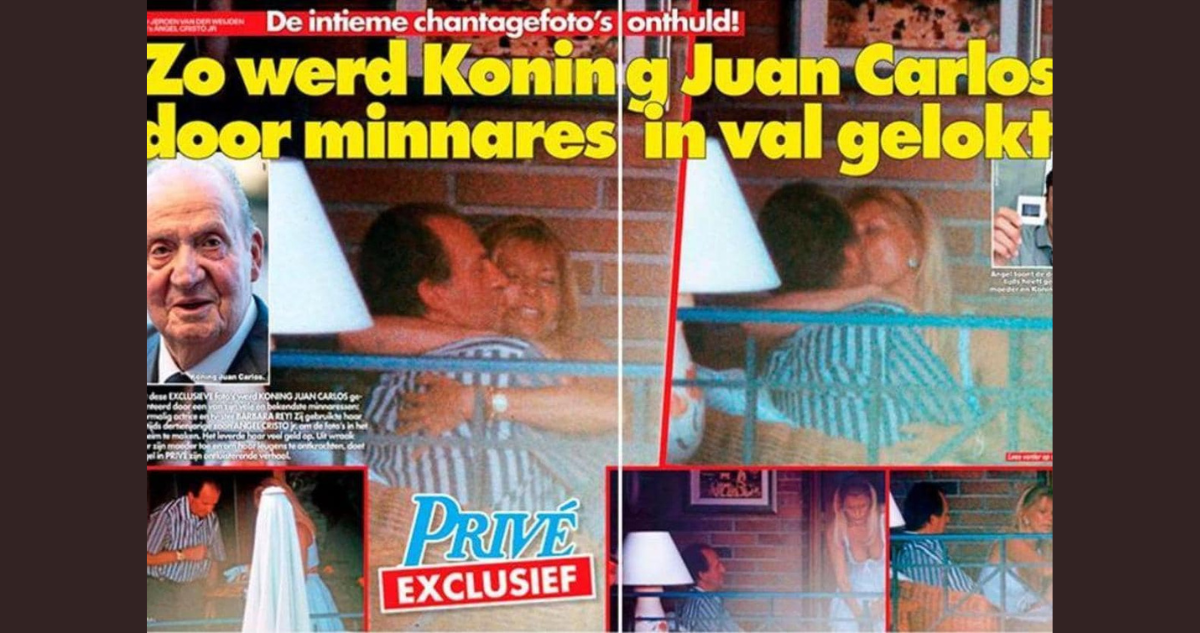 Fotos del rey Juan Carlos y su supuesta amante