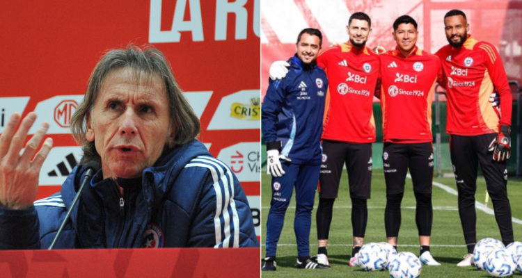 Ricardo Gareca sigue sin definir el portero en el arco de La Roja.