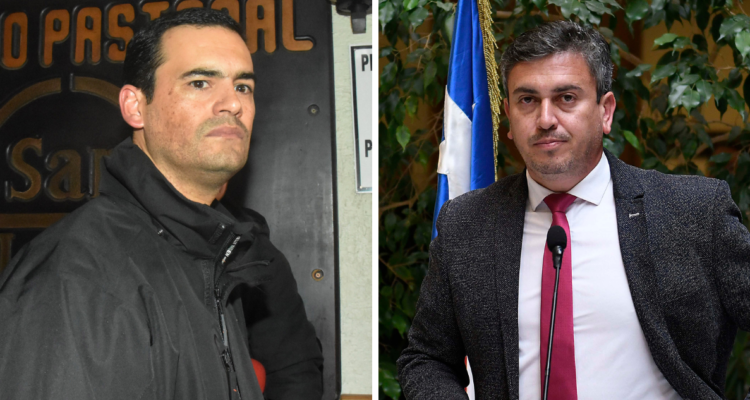Imagen de fiscal Roberto Garrido y Mauricio Ojeda por desafuero de diputado