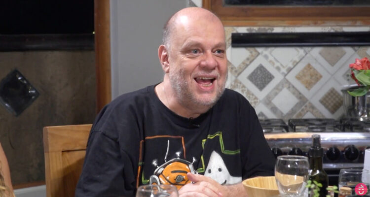 Captura de Roberto Nicolini en “La Divina Comida” | Su familia informó que sufrió un infarto