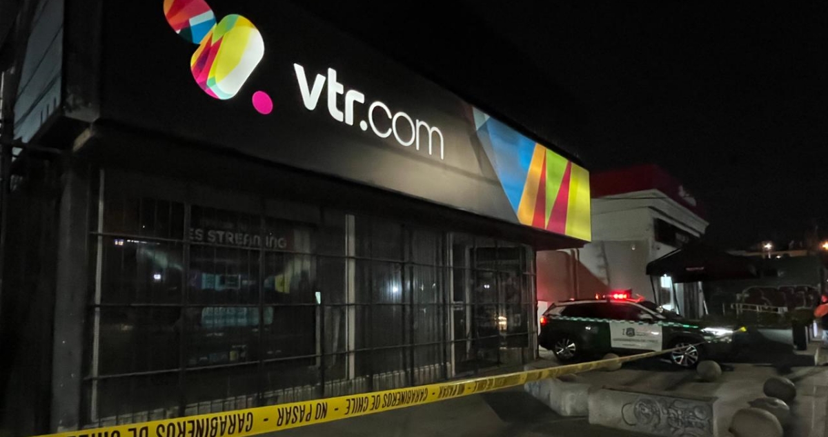 Seis detenidos por intento de robo a sucursal VTR en Ñuñoa: hicieron forado en sede DC