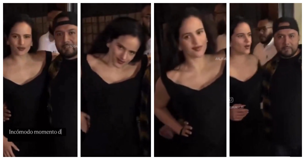 Rosalía hizo frente a inapropiado gesto de fan que intentó tomar su cintura: momento se hizo viral