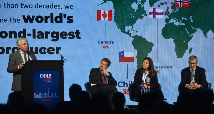 “Pudimos notar el interés”: salmonicultura nacional se une por primera vez al Chile Day en Londres