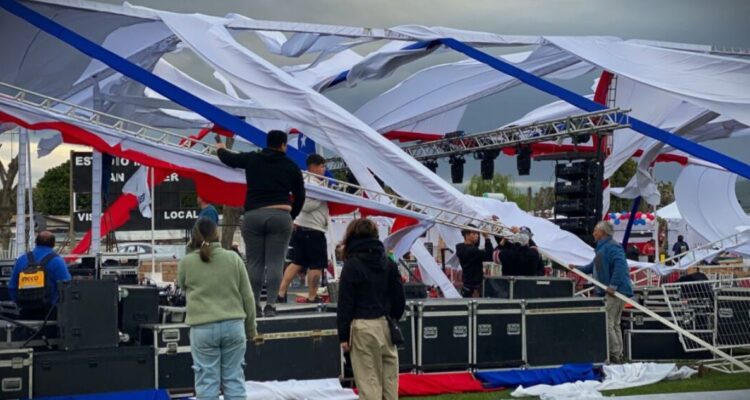 Desprendimiento de carpa en Fiesta de la Chilenidad de San Javier deja cinco personas lesionadas