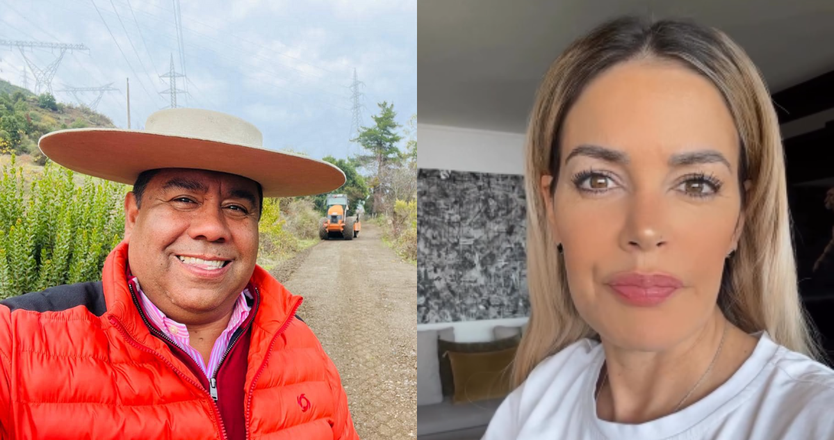 Pedro Pablo Muñoz, Alcalde de Colbún (izquierda) y Sandy Boquita (derecha)