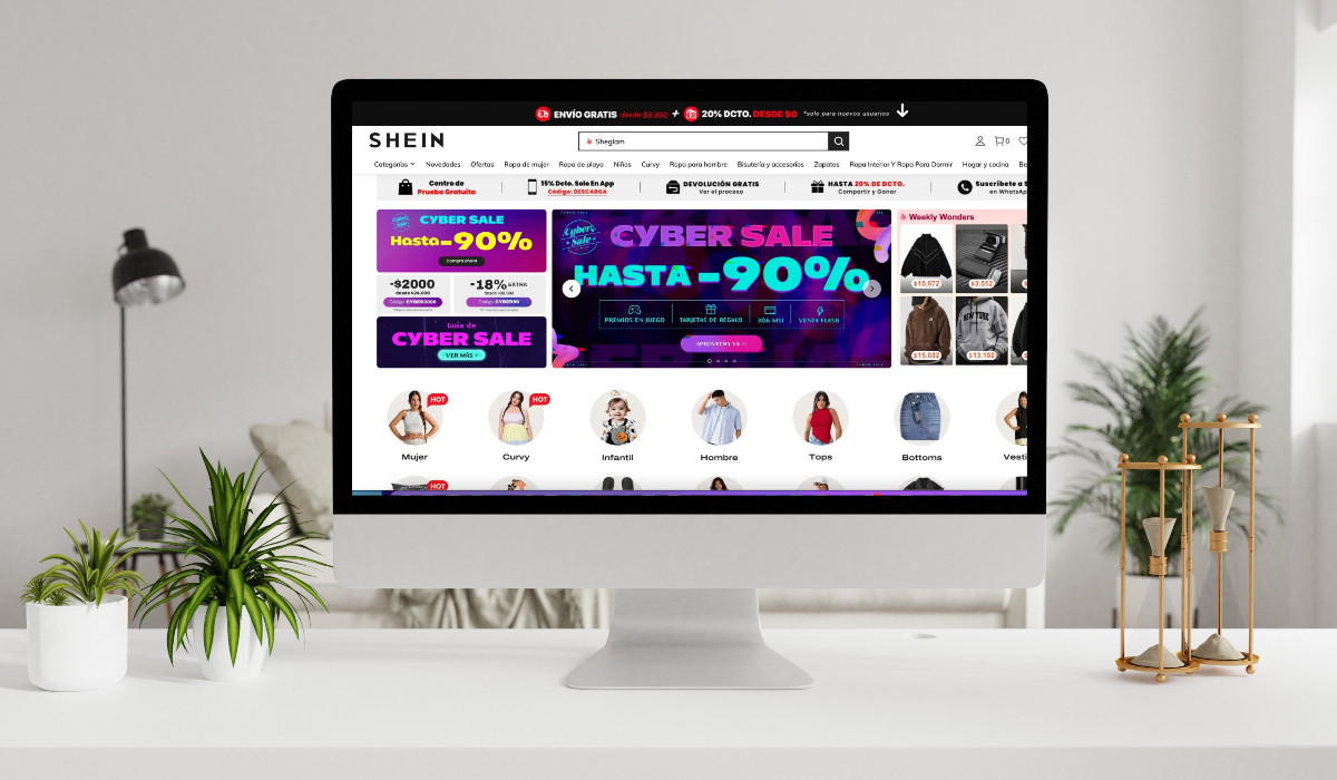 Shein lanza ofertas por Cyber Monday 2024