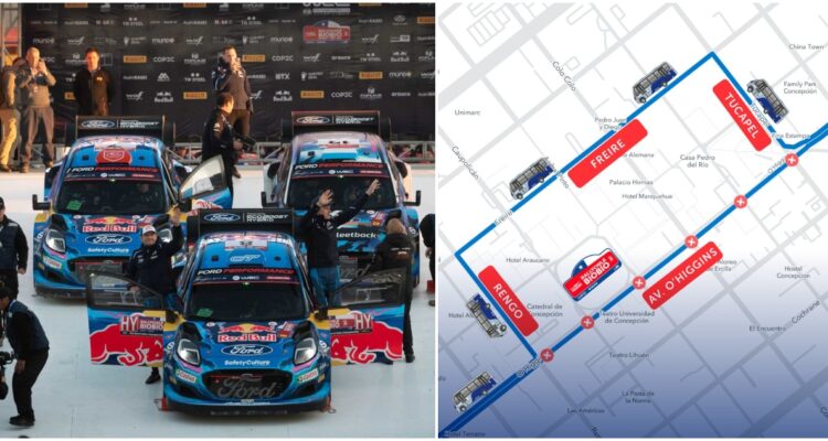 Suspensión de tránsito WRC Rally Bío Bío