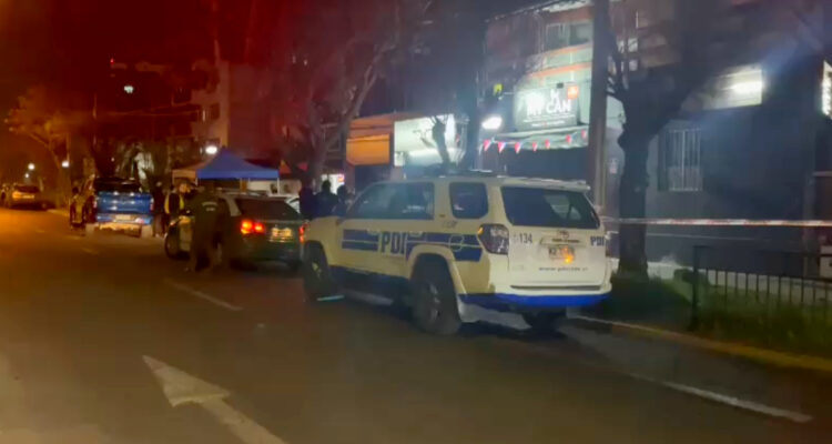 Tiroteo en local comercial deja un herido a bala en Ñuñoa