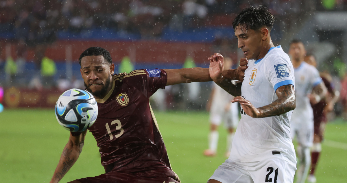 Venezuela igualó ante La Uruguay de Bielsa bajo un diluvio en Maturín.