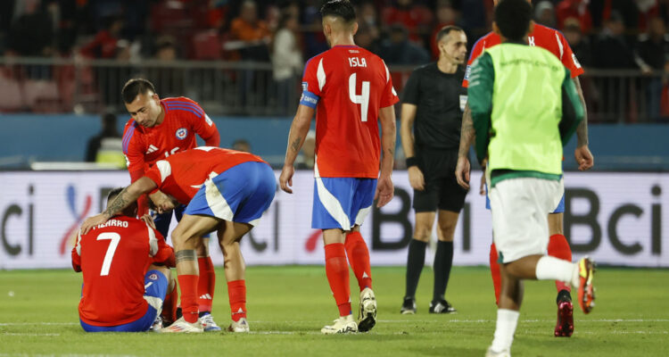 Vicente Pizarro sufrió grave lesión ante Bolivia.