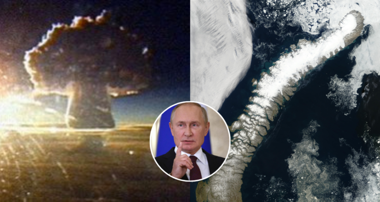 La zona de Rusia para retomar ensayos nucleares y donde detonó la bomba atómica más potente del mundo