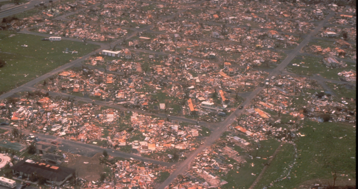 Así se ve la destrucción de un huracán según su categoría