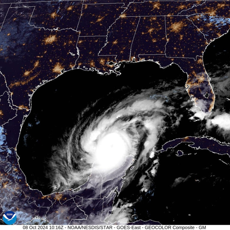 Mira la trayectoria del poderoso Huracán Milton que amenaza con devastar a Florida