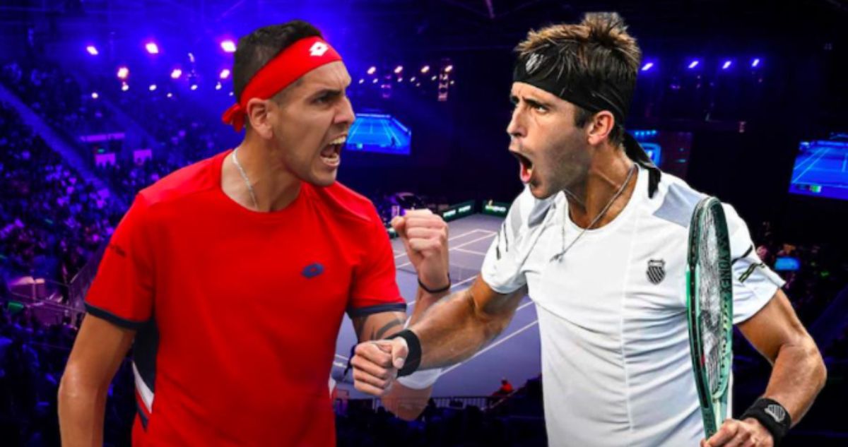 Alejandro Tabilo y Tomás Etcheverry se ven las caras en el Arena Monticello