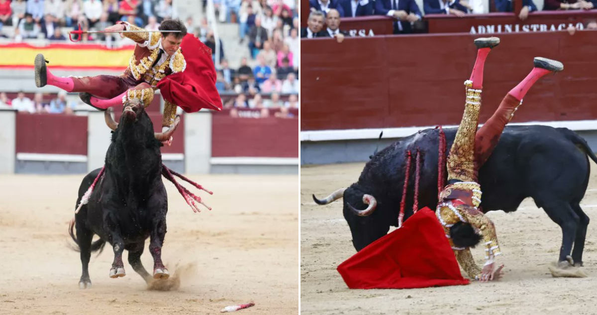 Corneada a Andrés Roca Rey