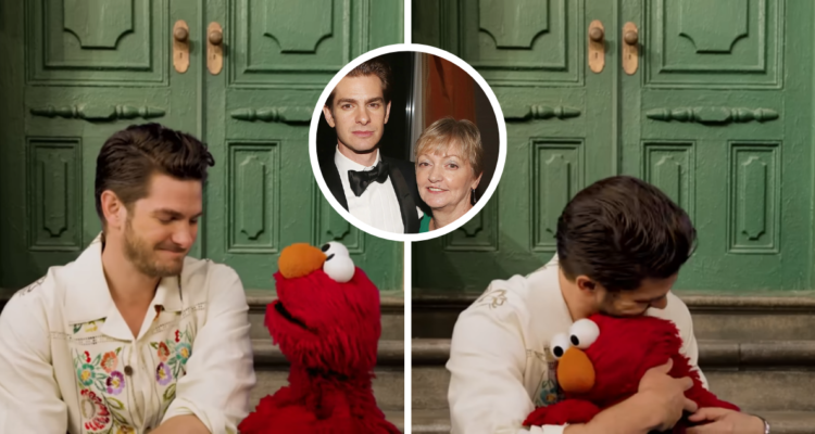 Andrew Garfield recuerda a su madre en conversación con Elmo de Plaza Sésamo: “La extraño mucho”