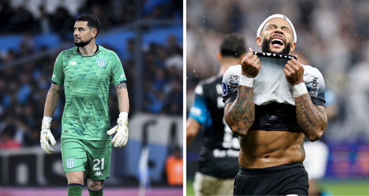 Las tapadas con que Arias mantuvo con vida a Racing en visita a Corinthians por semis de Sudamericana