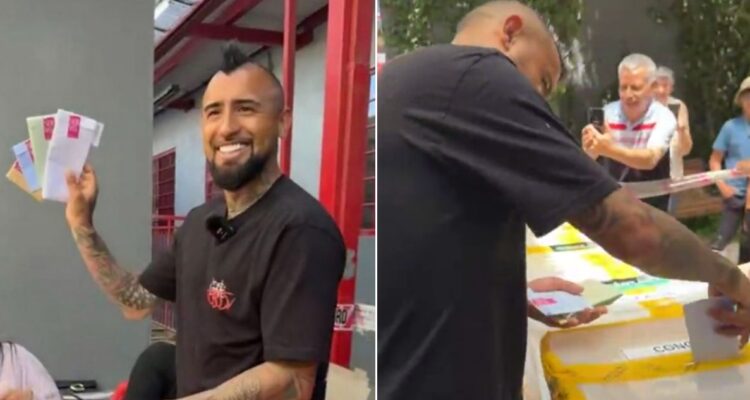 Arturo Vidal votación
