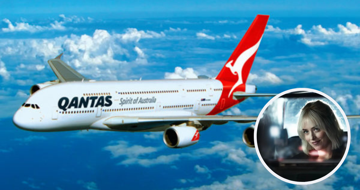 Vuelo con película para adultos