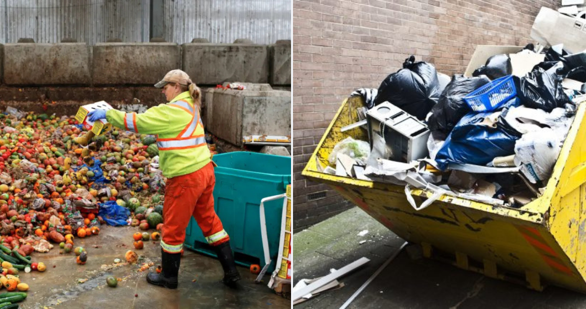 Condena por retirar alimentos desde la basura en Austria