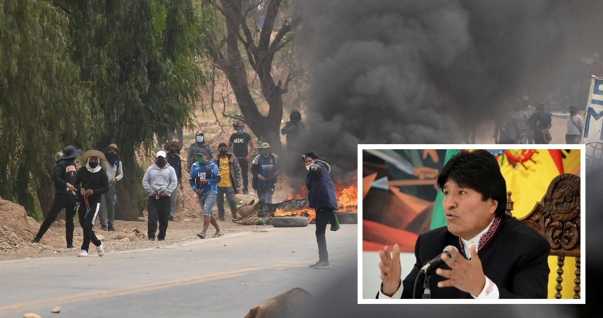 Gobierno de Bolivia denuncia al expresidente Evo Morales de intentar “romper el orden democrático”