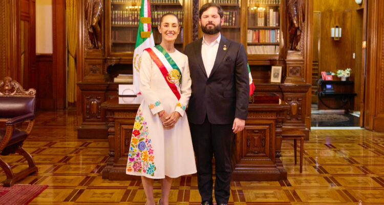 Boric celebra ascenso de Claudia Sheinbaum y rememora lazos históricos entre Chile y México