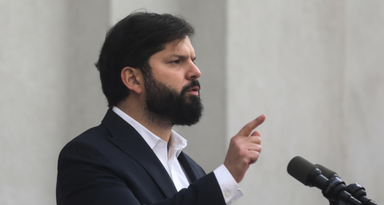 Presidente Boric por caso Monsalve