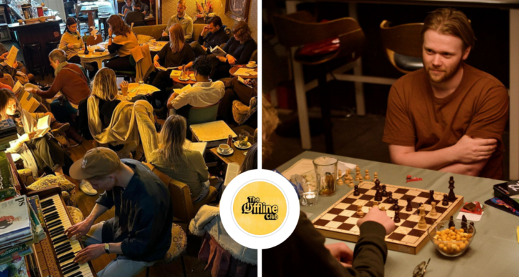 Un café en Ámsterdam prohíbe a sus clientes usar teléfonos y computadores, con el fin de impulsar la interacción entre las personas.