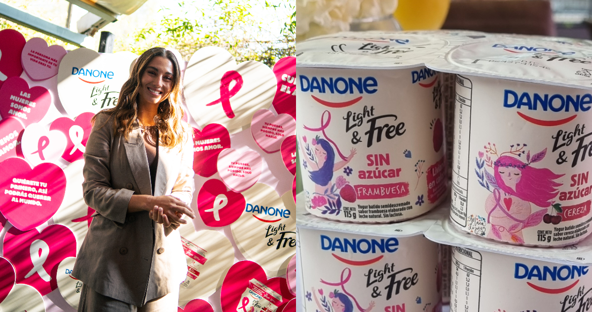 Campaña de Danone para prevenir cáncer de mama