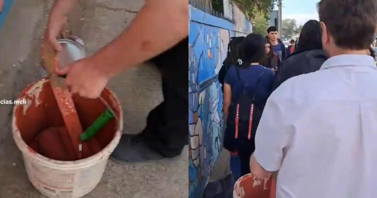Republicano causa controversia tras pintar mural de “perro matapacos” en Melipilla