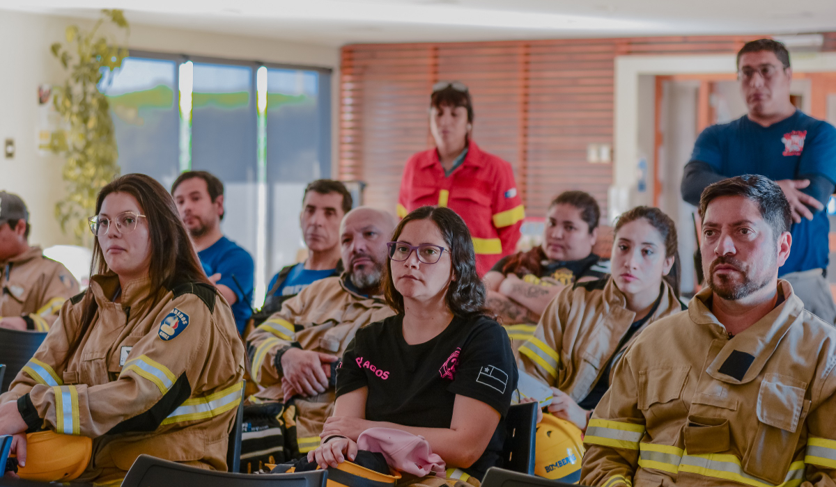 Capacitación de bomberos