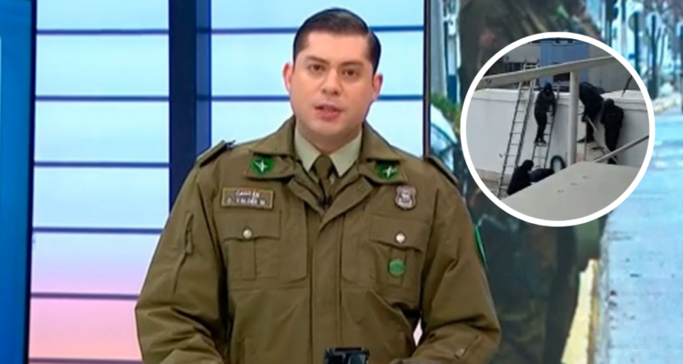 Capitán de Carabineros Óscar Valdés en referencia a funcionarios detenidos por robo a Brinks